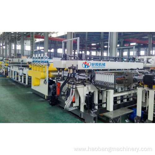 PP Hollow Sheet Extrusion Machine